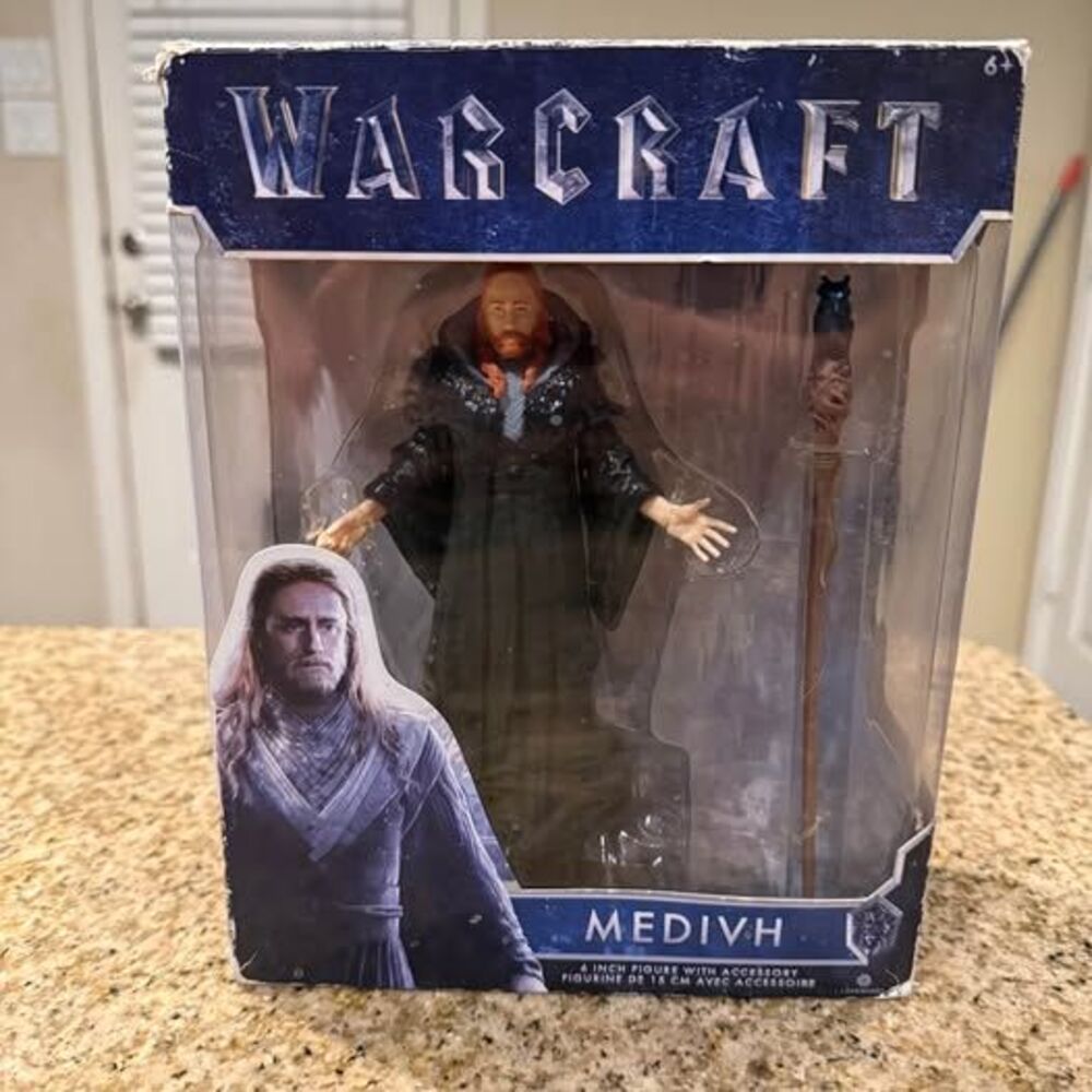 Warcraft Medivh 6 Inch Action Figure with Accessory Jakks Pacific Legendary 2016